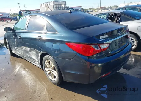 2013 Hyundai Sonata Gls from USA, damaged, VIN 5NPEB4ACXDH557846